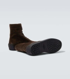 Tod's Suede lace-up boots