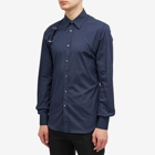 Alexander McQueen Men's Harness Shirt in Ink Blue