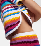 Missoni Mare Zig Zag cotton-blend crop top