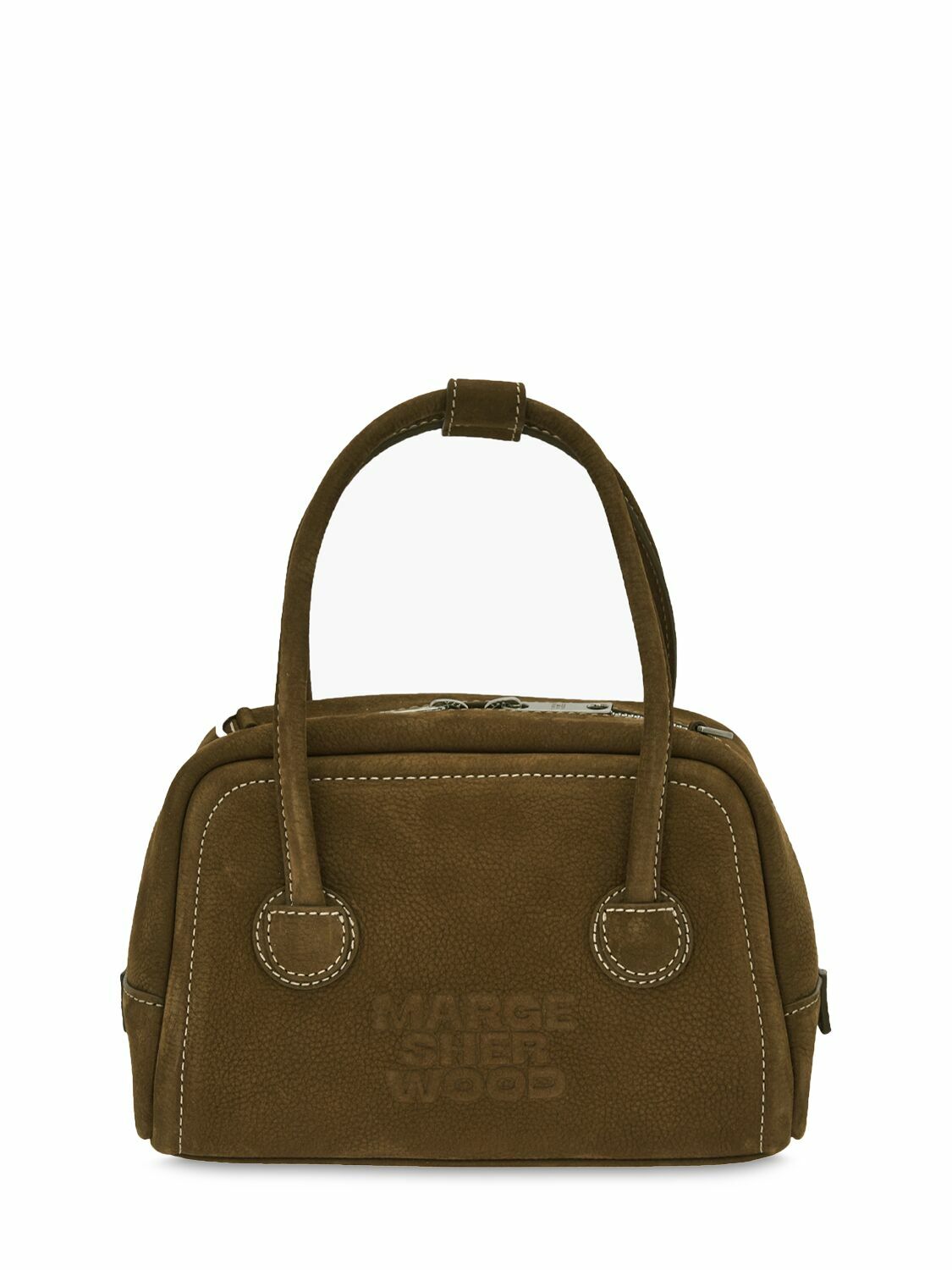 [Margesherwood] / ☆ PUMPKIN LARGE / nude nubuck Brown Pumpkin Bag by MARGESHERWOOD on Sale