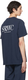 Sporty & Rich Navy Upper East Side T-Shirt