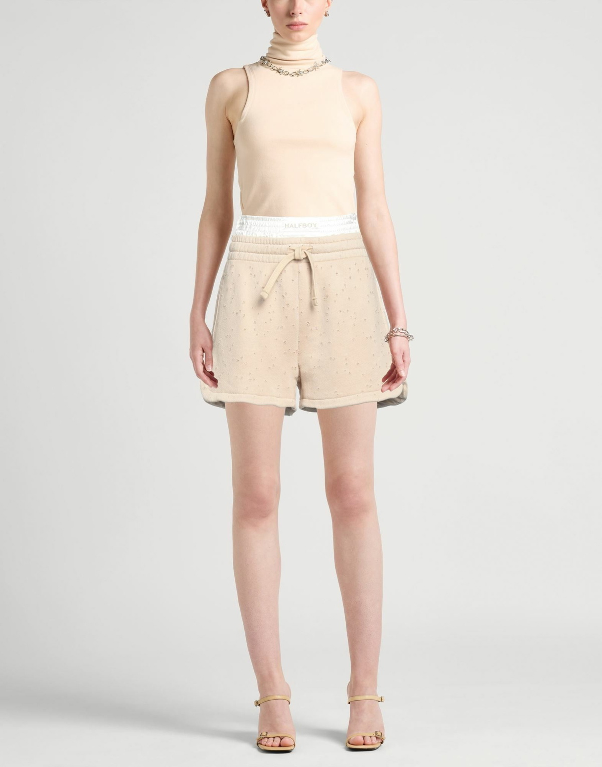 Halfboy Womens Shorts & Bermuda Shorts in Sand