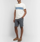 Hartford - Boy Slim-Fit Linen Drawstring Shorts - Dark gray