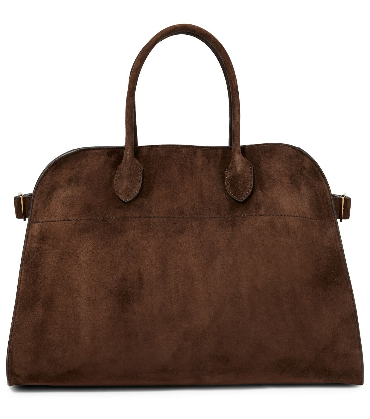 The Row Soft Margaux 15 suede tote bag The Row