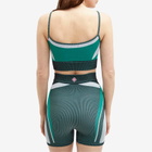 Casablanca Women's Seamless Bra Top in Evergreen