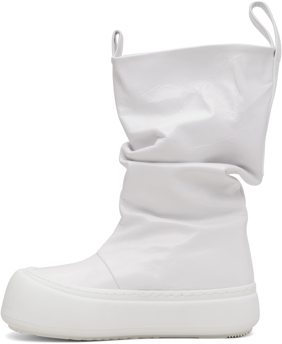 YUME YUME White Fisherman Low Boots