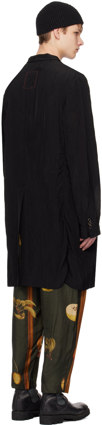 UMA WANG Black Giovanni Coat