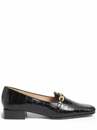 TOM FORD 25mm Whitney Croc Embossed Loafers