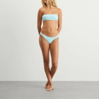 Fruity Booty Women's Frizzante Bikini Bottom in Aqua White