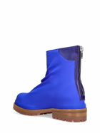 424 - Marathon Leather & Lycra Zipped Boots