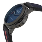 Panerai Luminor 40mm Quaranta Steel DLC Luna Rossa Automatic Blue Dial Mens Watch PAM01408