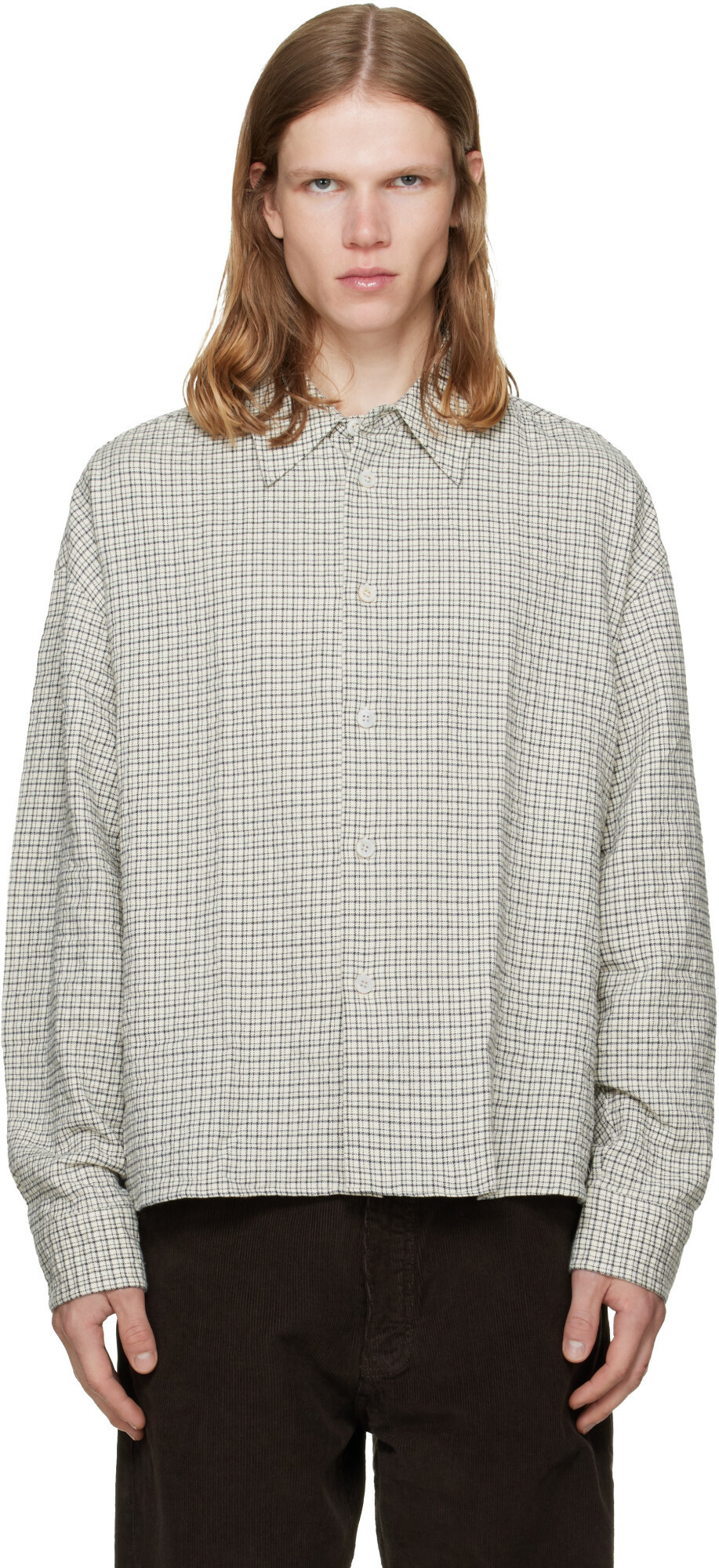 Studio Nicholson Off-White Nostra Shirt