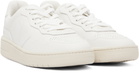 VEJA White V-90 Leather Sneakers