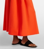 Proenza Schouler White Label Michelyn cotton-blend maxi dress