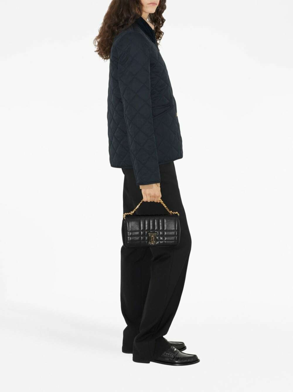 BURBERRY - Quilted Short Jacket Burberry