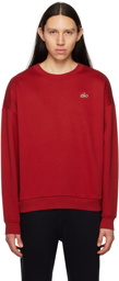 Alo Red Accolade Sweatshirt