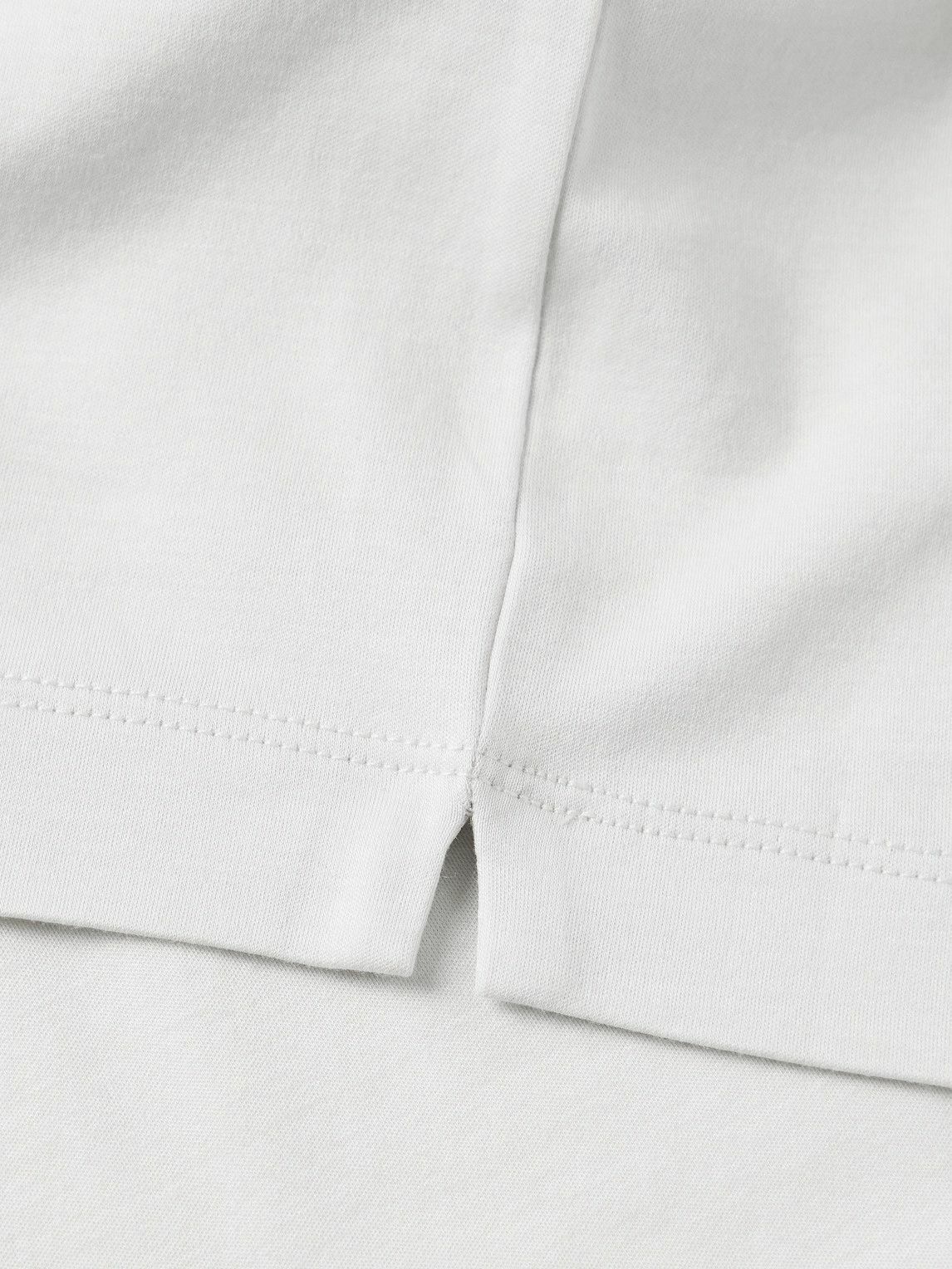 Eleventy - Cotton and Modal-Blend Jersey T-Shirt - Gray