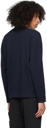 Stone Island Navy Vented Sweater