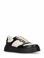 GUCCI - Chunky B Leather Sneakers