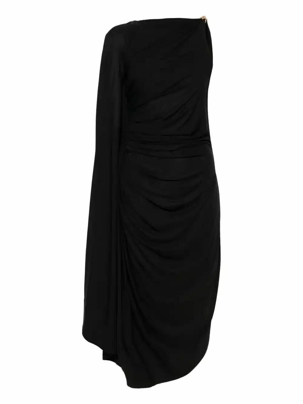 ワンピース BOTTEGA VENETA Dark Brown Wool Mini Dress Bottega Veneta Dark Brown Wool Mini Dress Bottega Veneta