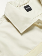 Hugo Boss - Nolan Shell-Trimmed Cotton-Twill Overshirt - White