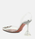 Amina Muaddi - Begum embellished PVC pumps