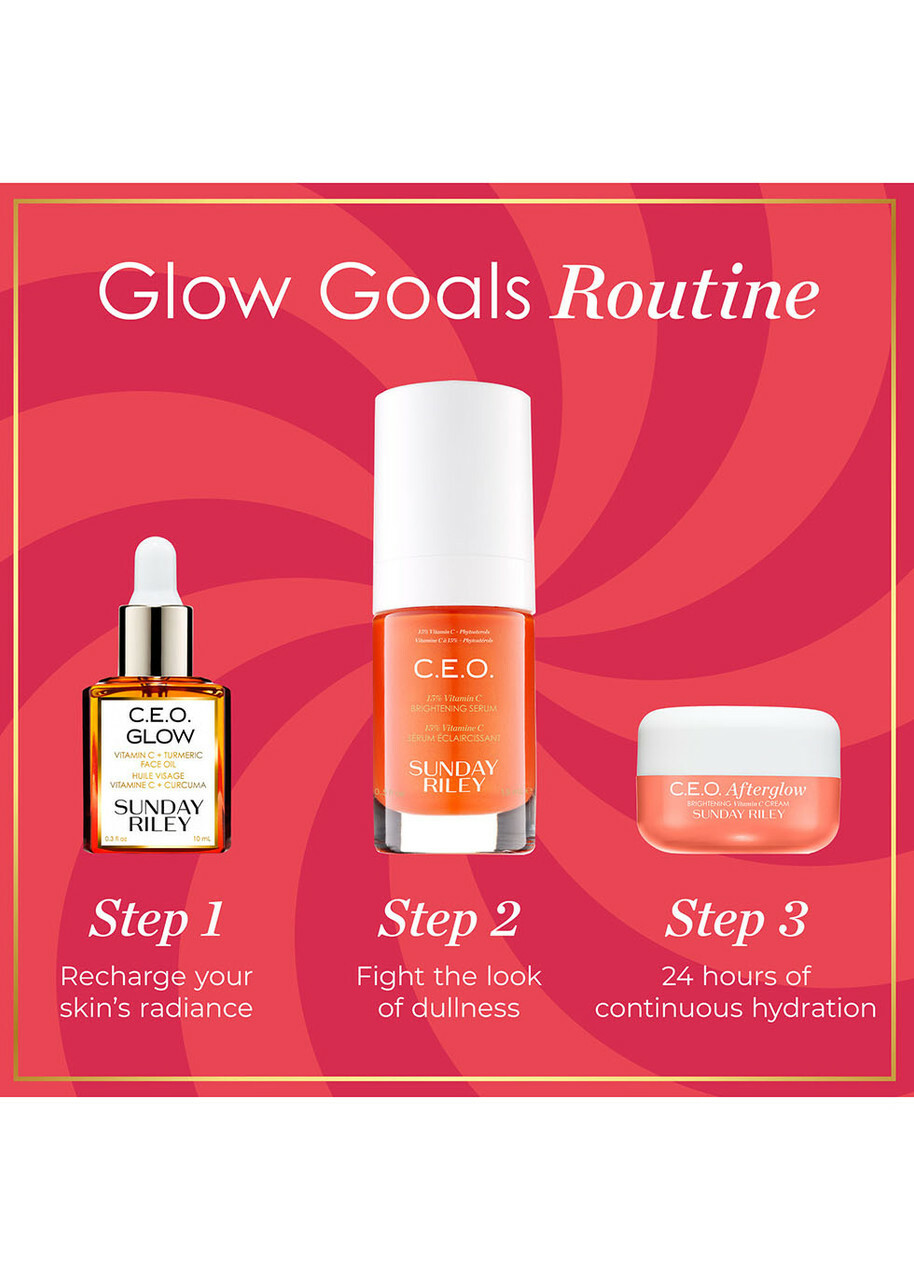 Sunday Riley Glow Goals Set