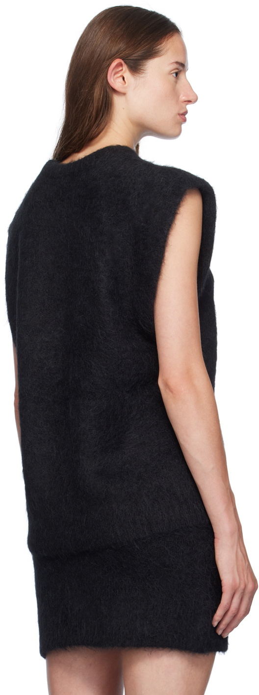 The Garment Black Bern Knit Vest