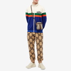 Gucci Men's Jumbo GG Fleece Pant in Beige