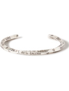 Gallery Dept. - Infinity Logo-Engraved Silver Cuff - Silver