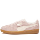 Puma Palermo Hairy Sneakers in Rose Quartz/Rosebay