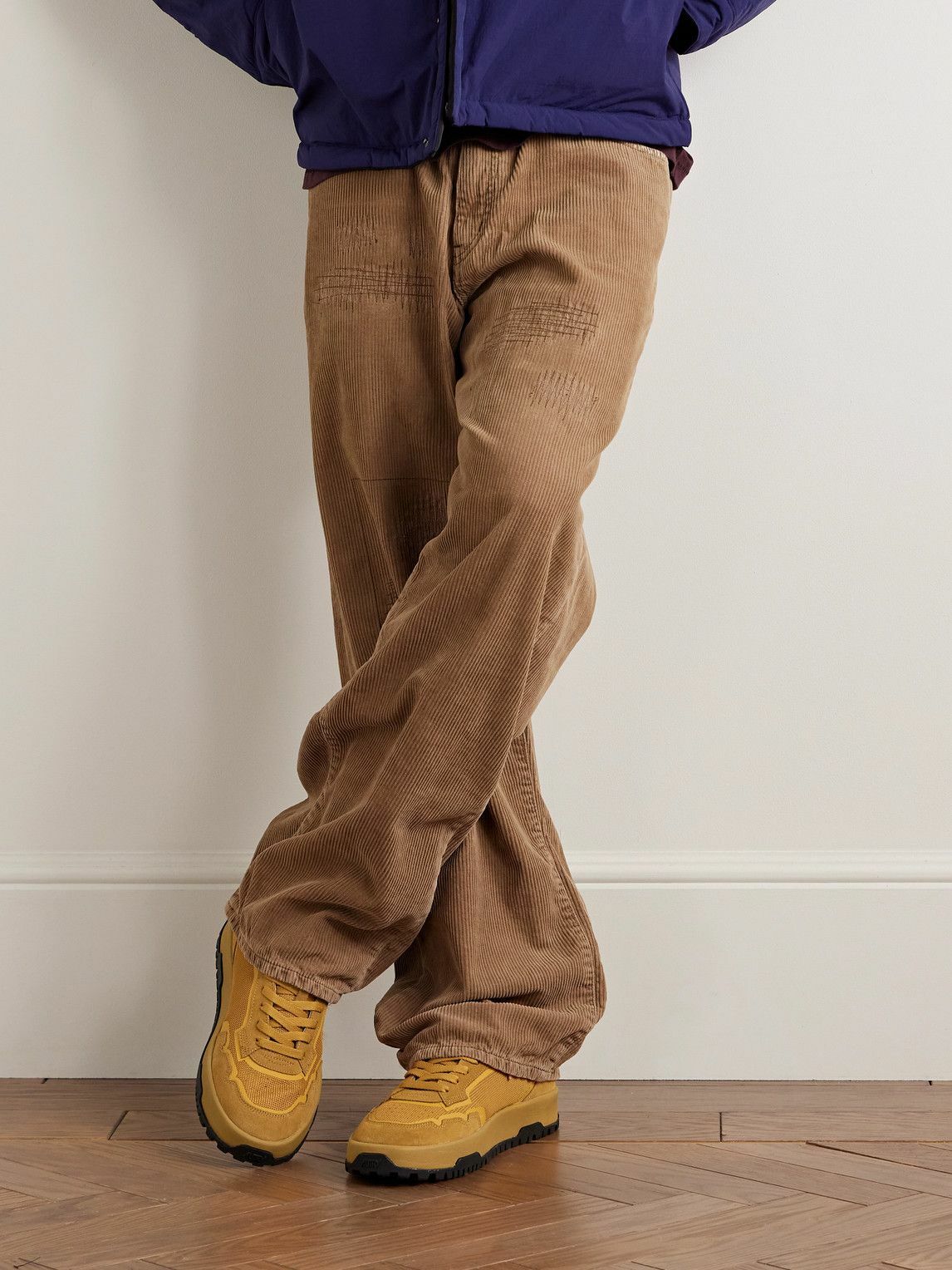 Autry - Wildpace Nubuck and Rubber-Trimmed Suede and Mesh Sneakers ...