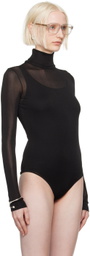 Maison Margiela Black High-Neck Bodysuit