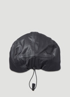 Light Packable Rain Cap in Black