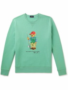 Polo Ralph Lauren - Printed Cotton-Blend Jersey Sweatshirt - Green