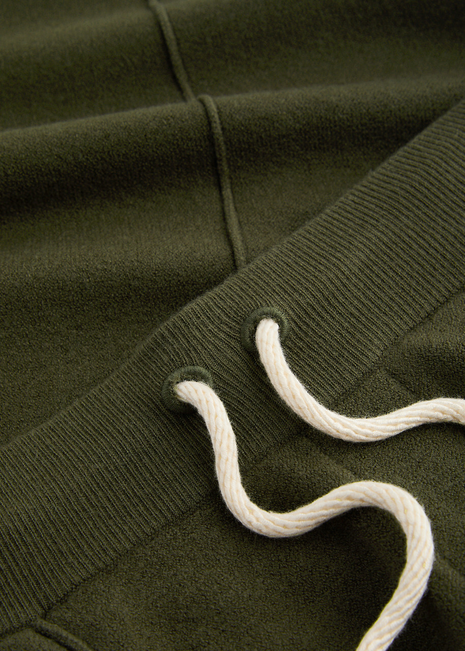 Paige Gowen Knitted Sweatpants Dark Green