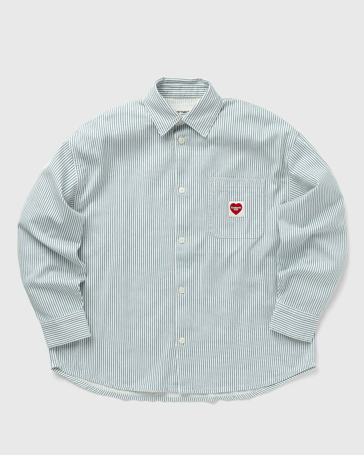 Carhartt Terrell Shirt シャツ　M Carhartt WIP Terrell Shirt Terrell Stripe / Bleach - Wax