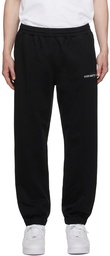 Helmut Lang Black Layer Logo Lounge Pants