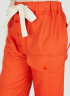 Drawstring Pants in Orange