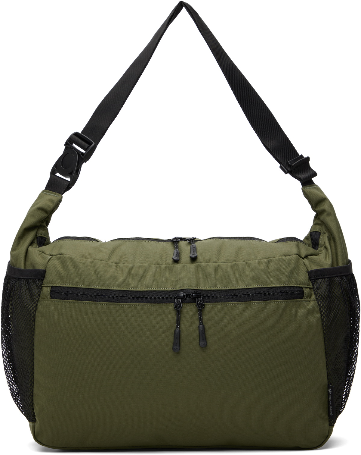 Snow Peak Green Everyday Use Middle Shoulder Bag Snow Peak