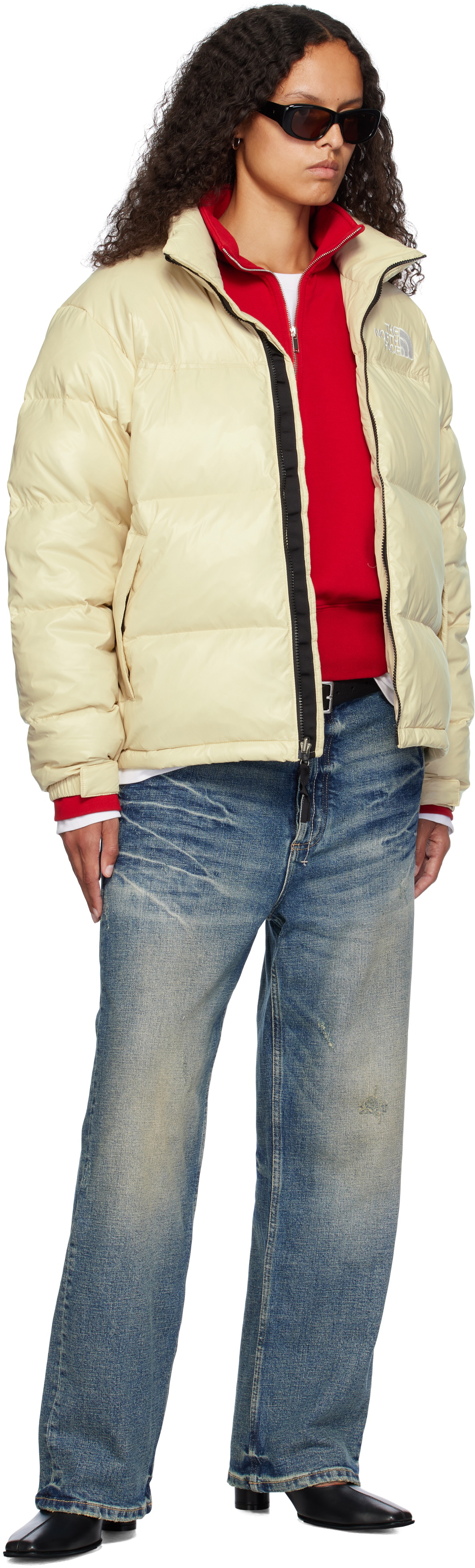 The North Face SSENSE Exclusive Beige 1996 Retro Shine