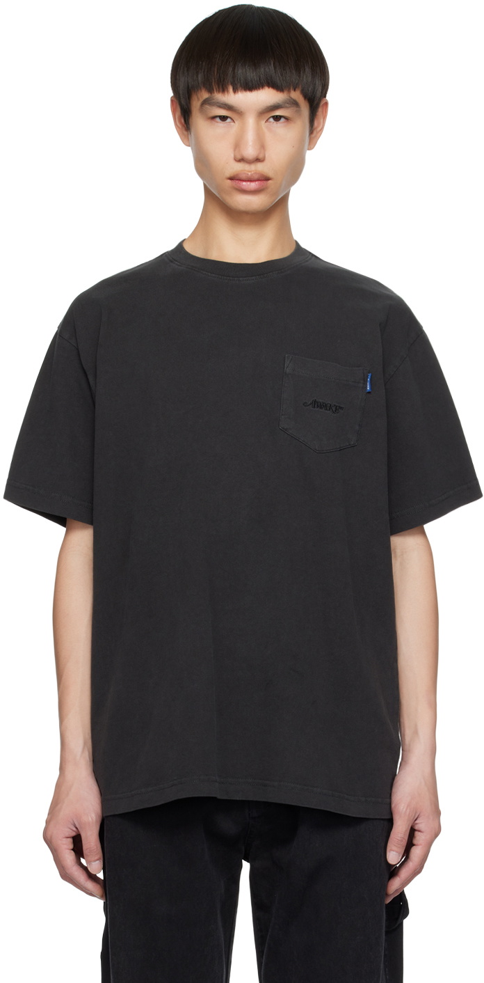 ★Awake NY★ ブラック Gil Scott-Heron Icon Tシャツ AWK-SP25-TS005-BLK-FRONT.jpg?v