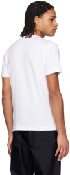 COMME des GARÇONS PLAY White Polka Dot T-Shirt