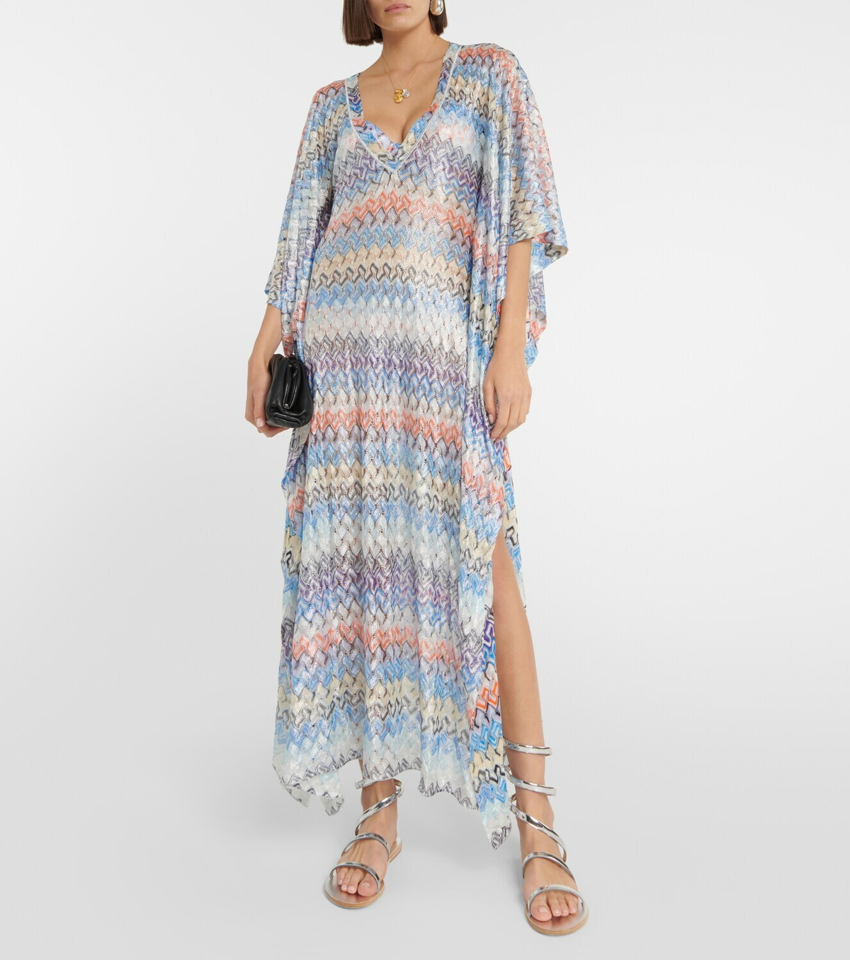 Missoni Mare Zig-zag knit kaftan Missoni Mare