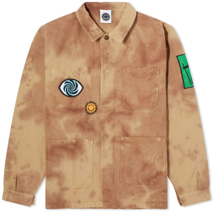 Photo: Good Morning Tapes Men's Workers Jacket in Earth Dye