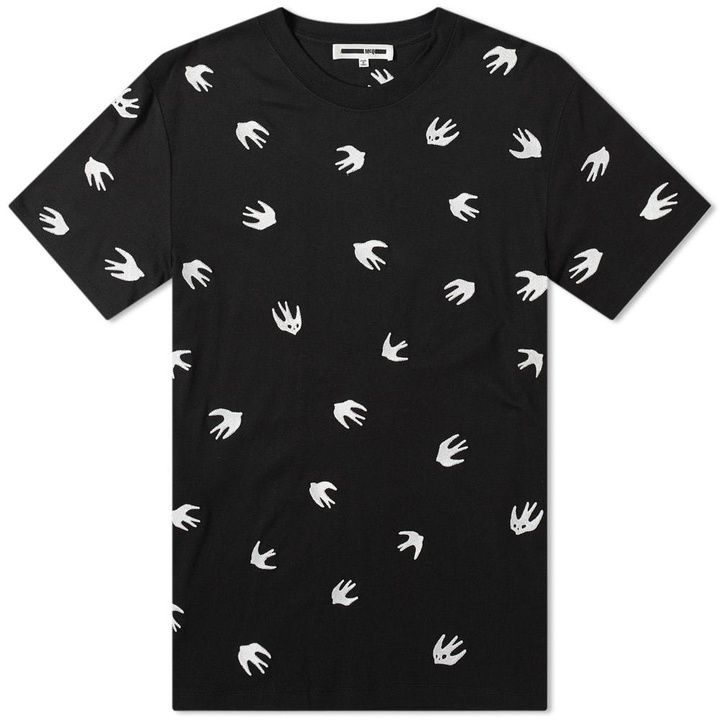 Photo: McQ Alexander McQueen All Over Embroidered Swallow Tee