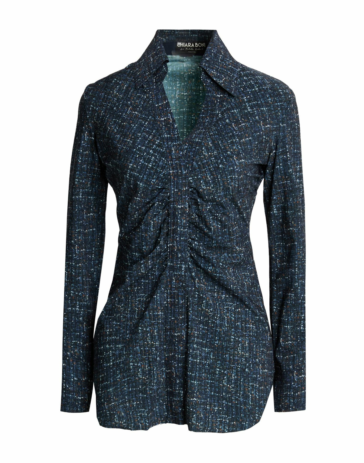 Chiara Boni La Petite Robe Womens Top Midnight in Blue