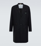 Undercover - The Shepherd mohair and wool coat