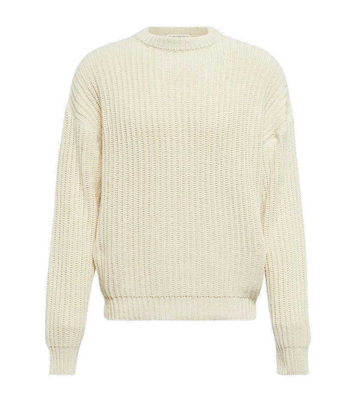 Photo: Our Legacy - Sonar ribbed-knit silk sweater