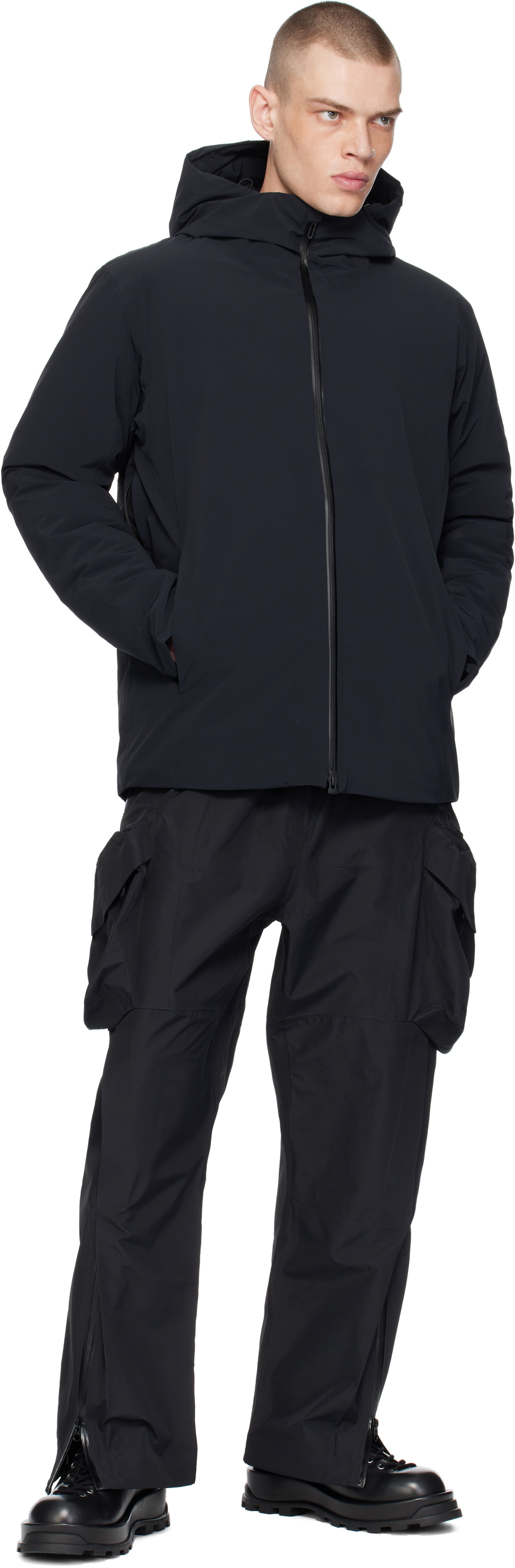 Descente ALLTERRAIN Black Mizusawa Invisible INV-06 Down Jacket
